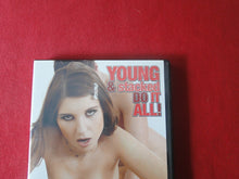 Load image into Gallery viewer, Vintage Adult Erotic Sexy Porn XXX DVD Movie Young & Stacked Do It All BT2