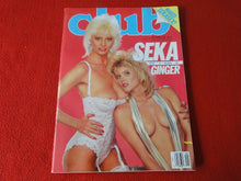Load image into Gallery viewer, Vintage Nude Erotic Sexy Adult Magazine Club September 1987 Seka Ginger Lynn P95