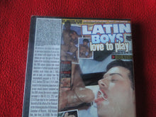 Load image into Gallery viewer, Vintage Adult Gay Porn DVD XXX Movie SEALED Latin Boys Love To Play FF