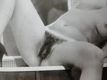 Load image into Gallery viewer, Vintage Early Pinup Erotic Sexy Adult Woman Hairy Bush 5 x 4 Photo AB