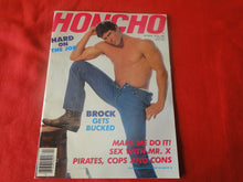 Load image into Gallery viewer, Vintage Adult Erotic Sexy Magazine Gay Interest Honcho April 1988 JB26