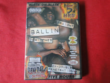 Load image into Gallery viewer, Vintage Adult Porn XXX DVD Erotic Movie SEALED Straight Ballin On Bitches Double Penetration BT1