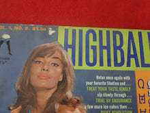 Load image into Gallery viewer, Vintage Nude Erotic Sexy Adult Magazine Highball 1963 P85