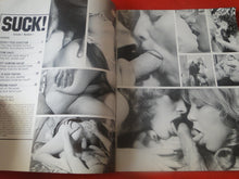 Load image into Gallery viewer, Vintage Nude Erotic Sexy Adult Magazine Suck 1982 JB27