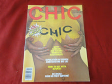 Load image into Gallery viewer, Vintage Nude Erotic Sexy Adult Magazine Chic October 1980 JB51