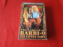 Load image into Gallery viewer, Vintage Adult XXX VHS Porn Tape Adult Video Movie The Legend of Barbi-Q and Little Fawn V3