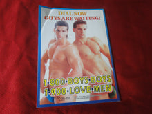 Load image into Gallery viewer, Vintage Adult Erotic Sexy Magazine Gay Interest Advocate Men December 1995 P80