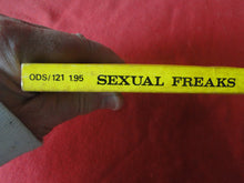 Load image into Gallery viewer, Vintage Erotic Adult Paperback Book/Novel Sexual Freaks Stan Remming PB1