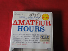 Load image into Gallery viewer, Vintage Adult XXX VHS Porn Tape Adult Video Movie Amateur Hours Vol. 9 DB
