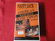 Load image into Gallery viewer, Vintage Adult XXX VHS Porn Tape Adult Video Movie Nasty Jack America's Nastiest Home Videos DB