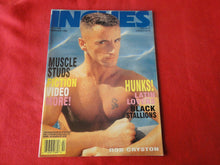 Load image into Gallery viewer, Vintage Adult Erotic Sexy Magazine Gay Interest Inches February 1993 JB26