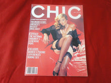 Load image into Gallery viewer, Vintage Nude Erotic Sexy Adult Magazine Chic April 1981 JB51