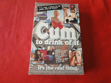 Load image into Gallery viewer, Vintage Adult XXX VHS Porn Tape Video Movie Cum To Drink of It X20