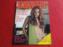 Load image into Gallery viewer, Vintage Nude Erotic Sexy Adult Magazine Knight June 1973 JB8