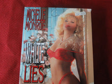 Load image into Gallery viewer, Vintage Adult XXX VHS Porn Tape Movie White Lies Michelle Monroe V5