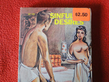 Load image into Gallery viewer, Vintage Adult Paperback Novel/Book Sinful Desires X11