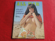 Load image into Gallery viewer, Vintage Nude Erotic Sexy Adult Magazine All Man April 1972 JB8