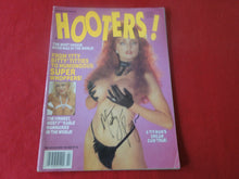 Load image into Gallery viewer, Vintage Nude Erotic Sexy Adult Magazine Hooters 1990 SIGNED JB51