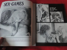 Load image into Gallery viewer, Vintage Nude Erotic Sexy Adult Magazine Sex Games 1986 JB58