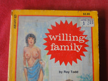 Load image into Gallery viewer, Vintage Erotic Adult Paperback Book/Novel Greenleaf Willing Family ROUGH PB3