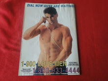 Load image into Gallery viewer, Vintage Adult Erotic Sexy Magazine Gay Interest Inches September 1990 K