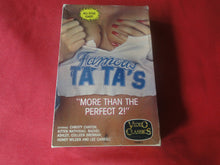 Load image into Gallery viewer, Vintage Adult XXX VHS Porn Tape Adult Video Movie Famous Ta Ta's Christy Canyon X33