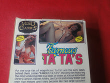 Load image into Gallery viewer, Vintage Adult XXX VHS Porn Tape Adult Video Movie Famous Ta Ta's Christy Canyon X33