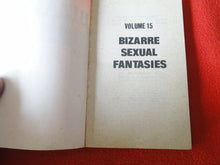Load image into Gallery viewer, Vintage Nude Erotic Sexy Adult Paperback Book/Novel Bizarre Sexual Fantasies V.1 1979 X12