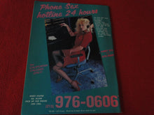 Load image into Gallery viewer, Vintage Nude Erotic Sexy Adult Magazine Club October 1986 Ginger Lynn JB58