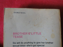 Load image into Gallery viewer, Vintage Adult Paperback Novel/Book Beeline Brother's Little Tease ROUGH PB5