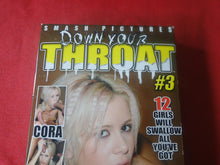Load image into Gallery viewer, Vintage Adult XXX VHS Porn Tape Adult Video Movie Down Your Throat #3 DB