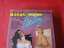 Load image into Gallery viewer, Vintage Adult XXX VHS Porn Tape Adult Video Movie Flesh & Fantasy Taija Rae DB