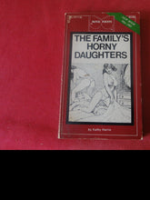Load image into Gallery viewer, Vintage Adult Paperback Novel/Book The Family's Horny Daughters Patch Pokets PB5
