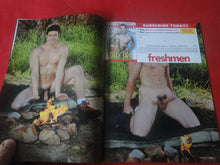 Load image into Gallery viewer, Vintage Adult Erotic Sexy Magazine Gay Interest Freshmen July 2009        P80