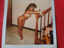Load image into Gallery viewer, Vintage 1980s Erotic Sexy Polaroid Nude Woman Photo Hispanic Honey Hairy Bush AB17
