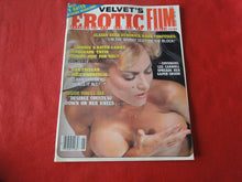 Load image into Gallery viewer, Vintage Nude Erotic Sexy Adult Magazine Velvet's Erotic Film Guide June 1982 G4