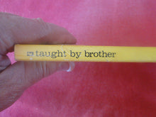 Load image into Gallery viewer, Vintage Adult Paperback Novel/Book Taught By Brother ROUGH PB5