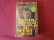 Load image into Gallery viewer, Vintage Adult Paperback Novel/Book Incest Is Their Game Beeline ROUGH PB5