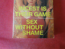 Load image into Gallery viewer, Vintage Adult Paperback Novel/Book Incest Is Their Game Beeline ROUGH PB5