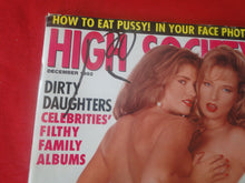 Load image into Gallery viewer, Vintage Nude Erotic Sexy Adult Magazine High Society December 1992 JB63