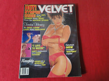 Load image into Gallery viewer, Vintage Nude Erotic Sexy Adult Magazine Velvet July 1989 CS