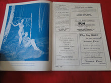 Load image into Gallery viewer, Vintage Nude Erotic Sexy Adult Magazine Nudist Sunshine & Health April 1956 JB1