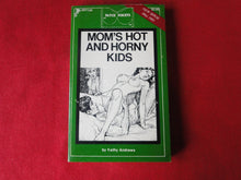 Load image into Gallery viewer, Vintage Adult Paperback Book/Novel Patch Pokets Mom's Hot and Horny Kids P91