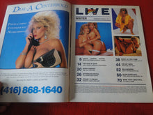 Load image into Gallery viewer, Vintage Nude Erotic Sexy Adult Magazine Best of Live Winter 1989 JB58
