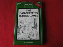 Load image into Gallery viewer, Vintage Adult Paperback Book/Novel Patch Pokets The Babysitter's Bedtime Games P91