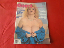Load image into Gallery viewer, Vintage Nude Erotic Sexy Adult Big Tit Magazine Gent October 1989 P81