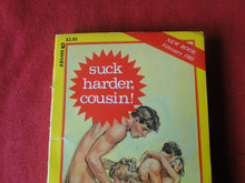Load image into Gallery viewer, Vintage Adult Paperback Book/Novel Greenleaf Suck Harder, Cousin G3