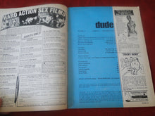 Load image into Gallery viewer, Vintage Nude Erotic Sexy Adult Magazine Dude September 1972 P89