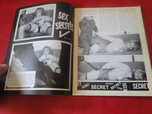 Load image into Gallery viewer, Vintage Nude Erotic Sexy Adult Magazine Sex Secrets 1971 JB4a