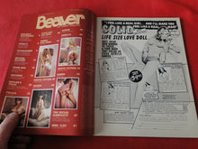 Load image into Gallery viewer, Vintage Nude Erotic Sexy Adult Magazine Beaver March 1980 EA